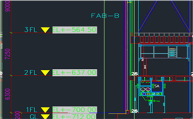 Hook Up Space Allocation